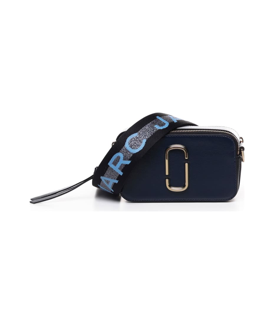 Marc Jacobs, Bags, Brand New Marc Jacobs Snapshot Bag With Tags New Blue  Sea Multi Colored
