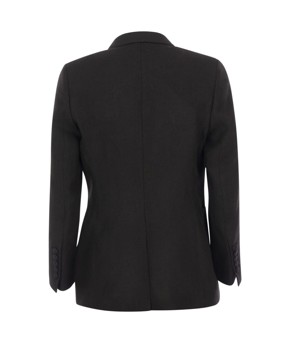 ジャケット SAULINA SS23 ADELAIDE - Linen two-button jacket (SA9033 4) Saulina Milano Adelaide - Linen Two-button Jacket | italist