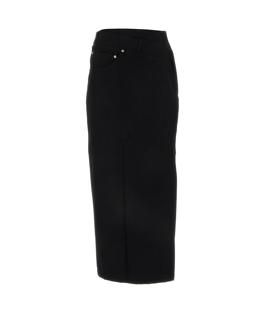 【送料&関税込】Loewe Deconstructed-designed Denim Midi Skir Loewe | Deconstructed Denim Midi Skirt – Kirna Zabête