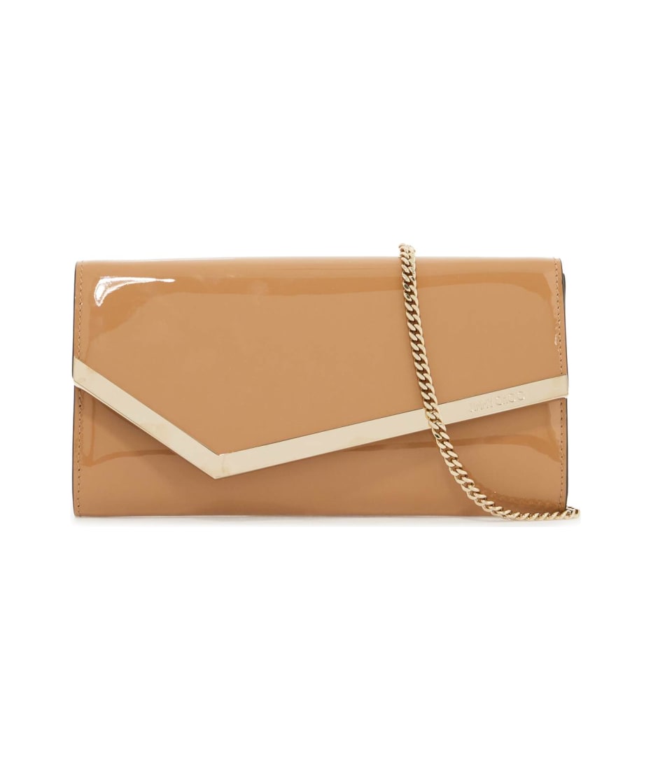 JIMMY CHOO Emmie パテントレザー クラッ チ Emmie パテントレザー クラッチ undefined | JIMMY CHOO | 24S