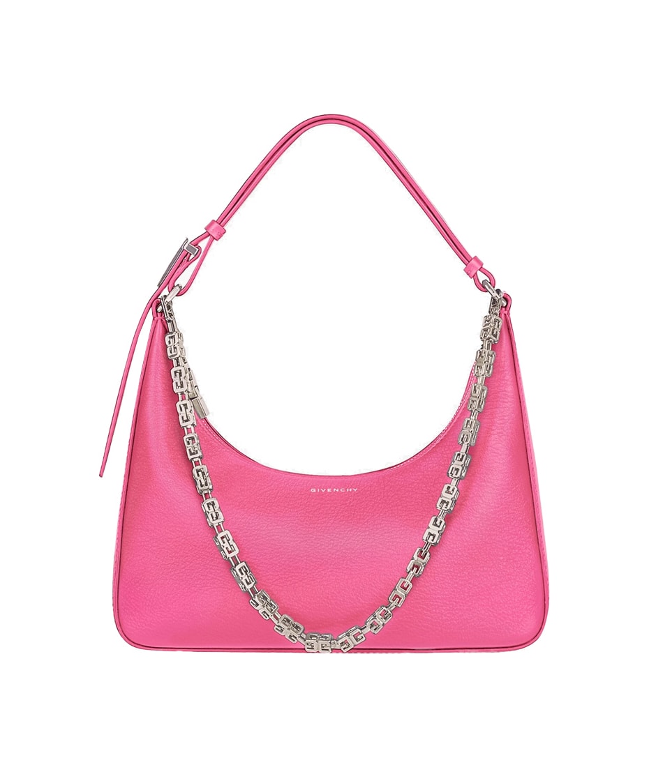 Prada pink Small Leather Re-Edition Moon Shoulder Bag