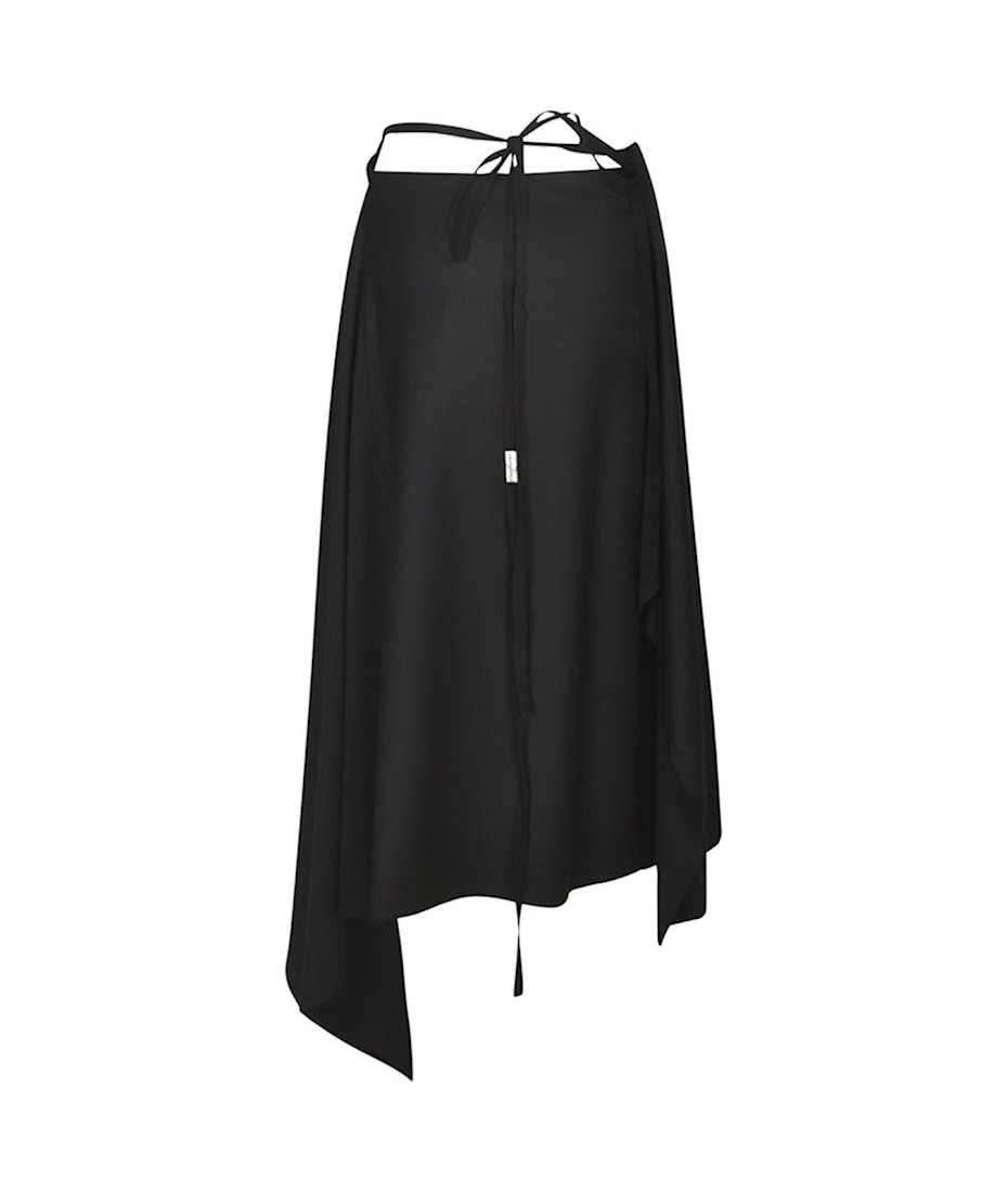 Ann Demeulemeester Ylva Midi Wrap Skirt | italist