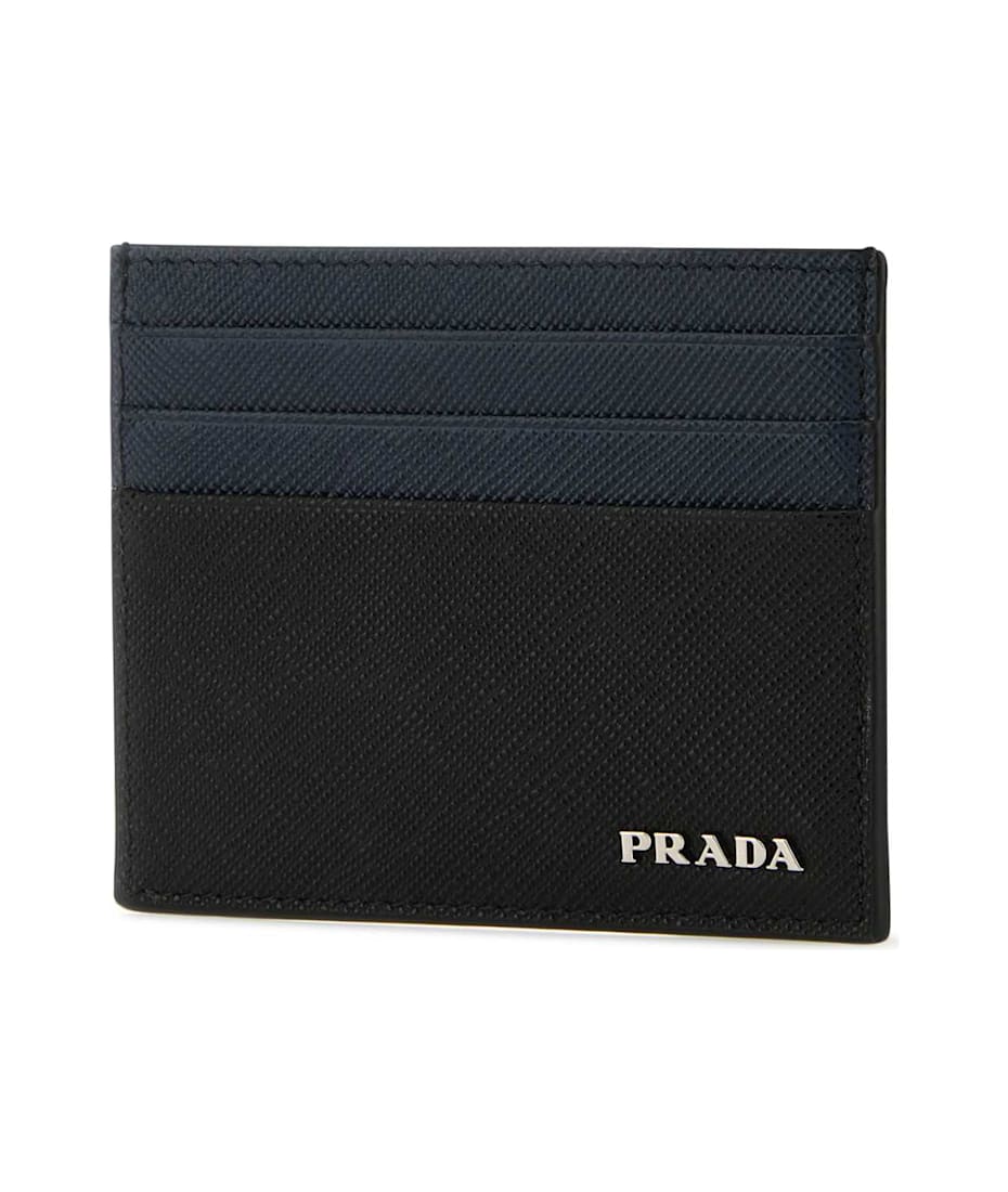 Two-tone Leather Card Holder
