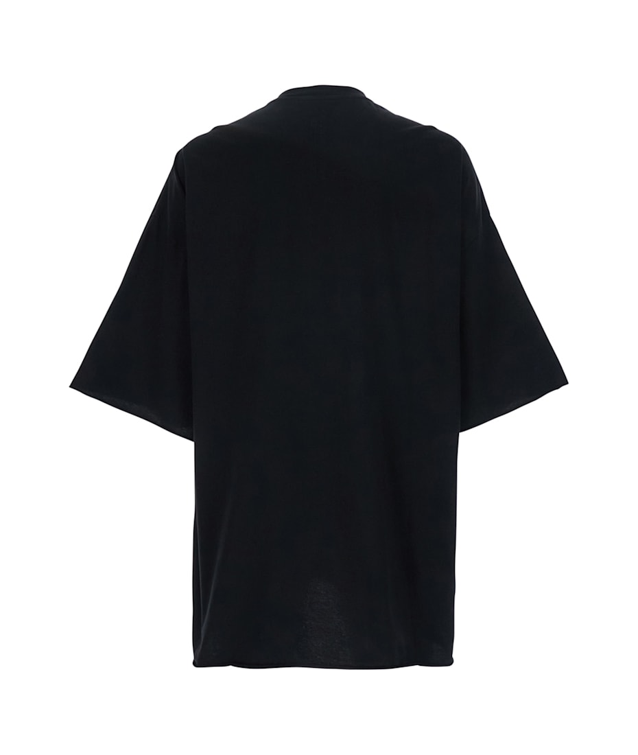 【送料&関税込】Rick Owens Black Oversized T-shirt Rick Owens Black Oversized T-shirt | italist