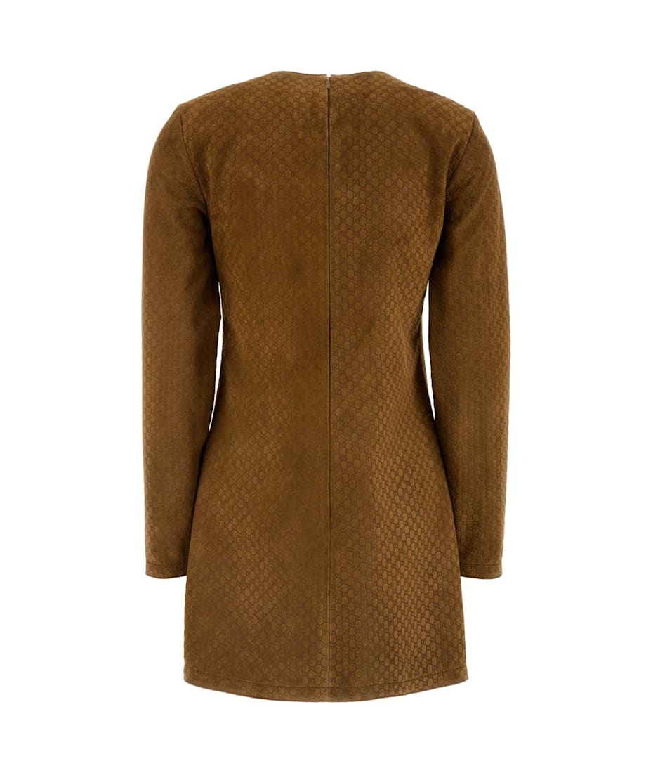 gucci brown dress Maria.B Coffee Brown Velvet Pakistani Suit
