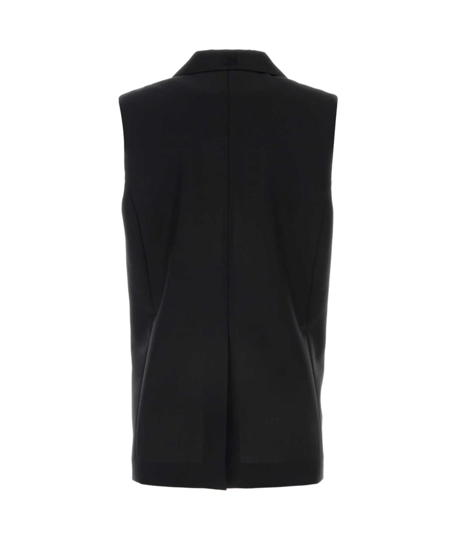 【関税&送料込】Fendi Black Mohair Blend Vest Fendi Black Mohair Blend Vest | italist