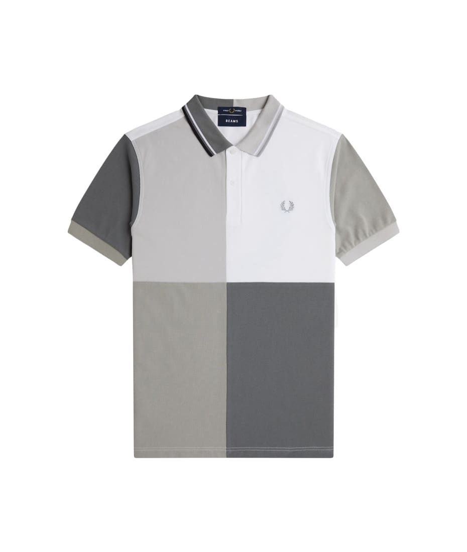 Tシャツ・カットソー FRED PERRY FW24 POLO WITH LOGO (FP SM7187 51 100) Men's Polo Shirts | Short & Long Sleeved Polo Shirts | Fred