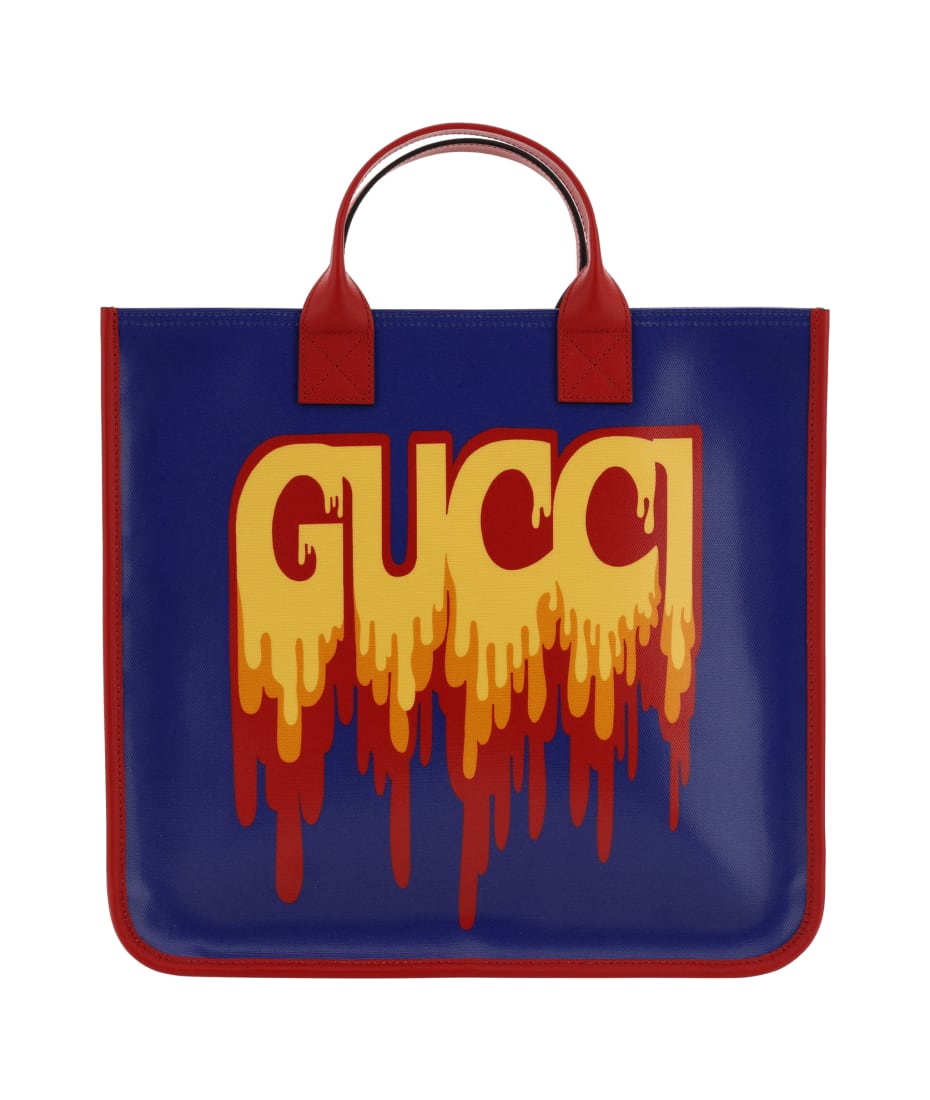Pu Leather Printed Gucci Bag