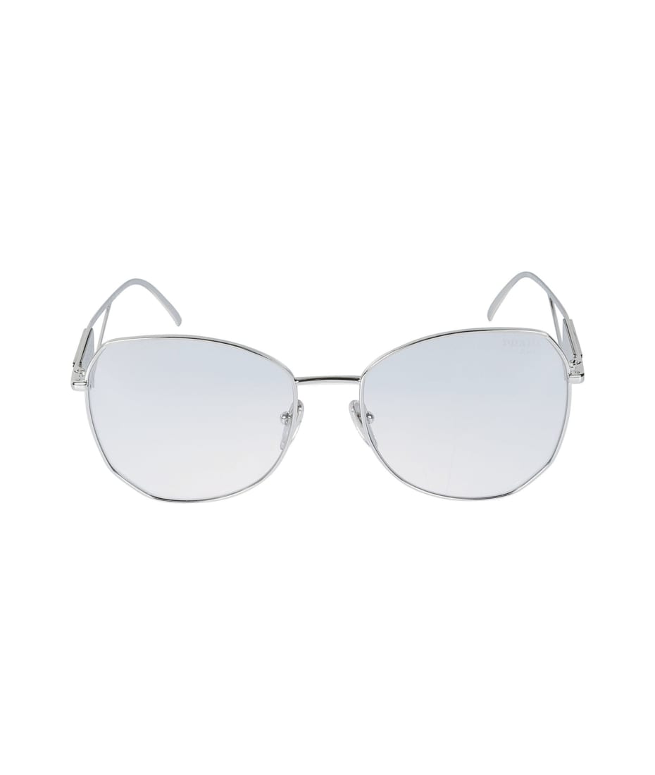 Prada Eyewear Curved Square Frame Sunglasses | italist, ALWAYS LIKE A SALE