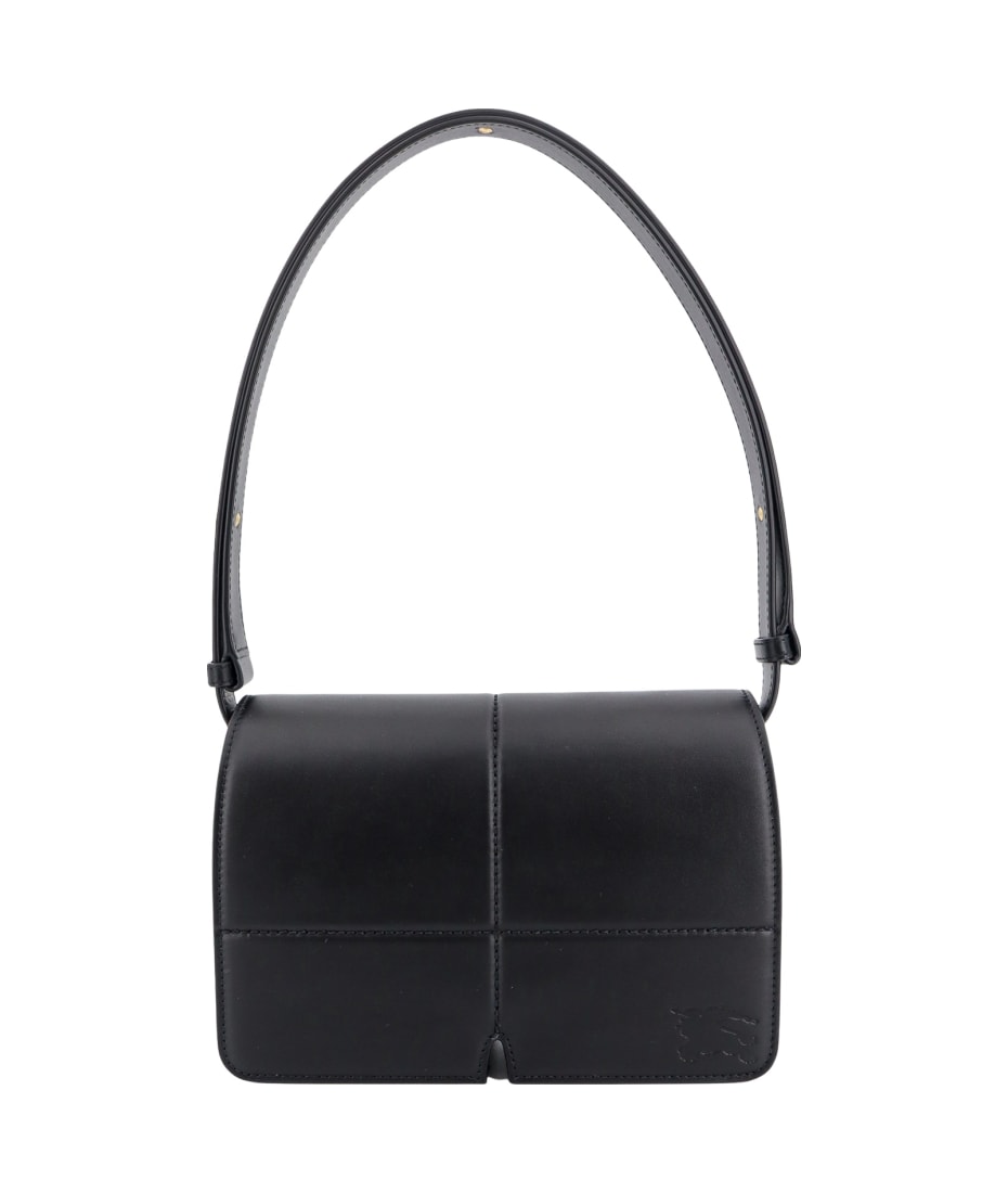 ショルダーバッグ・ポシェット BURBERRY BLACK LEATHER SNIP SHOULDER BAG Burberry Black Leather Snip Shoulder Bag | italist