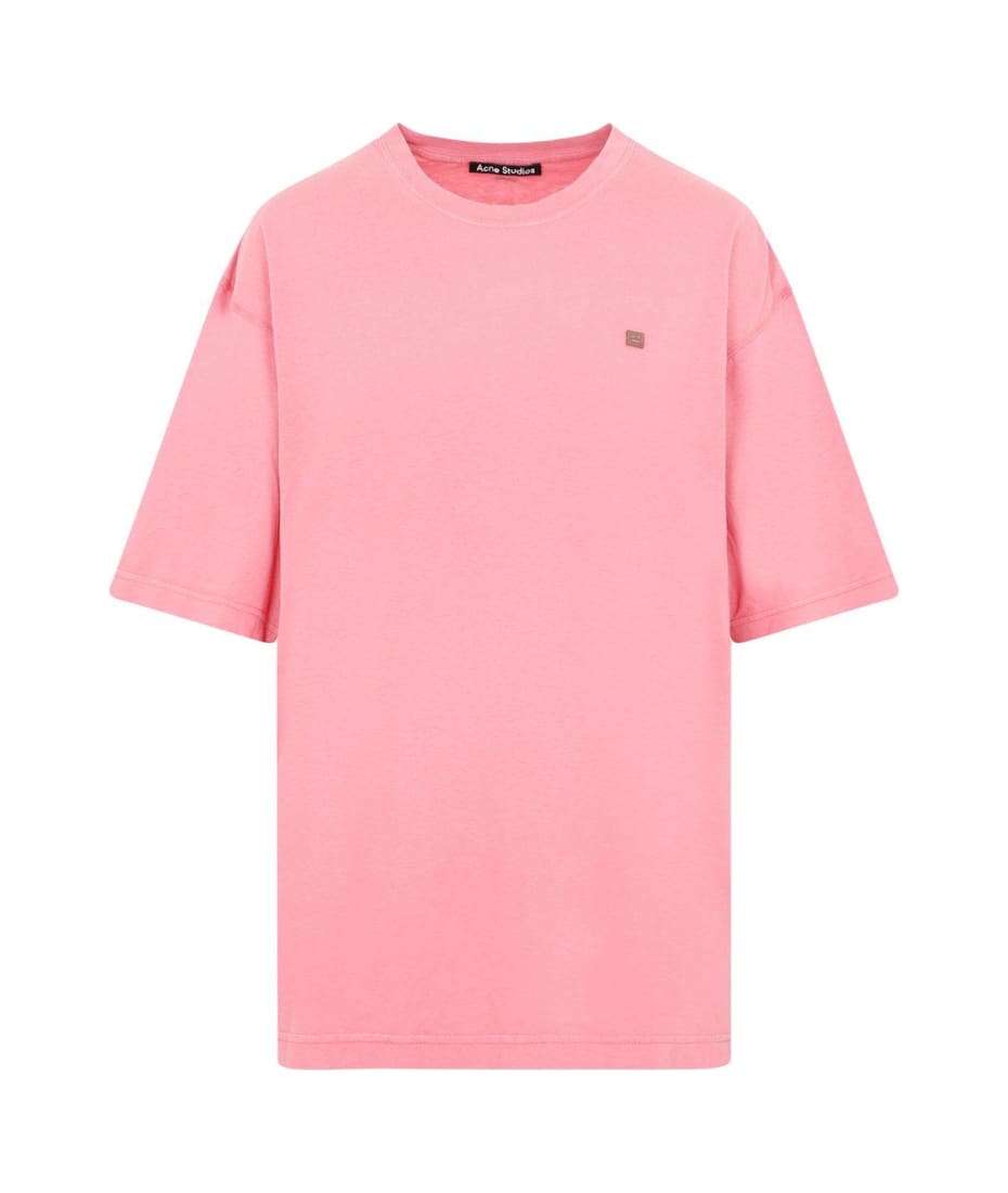 Acne Studios Face Patch Crewneck T-shirt | italist