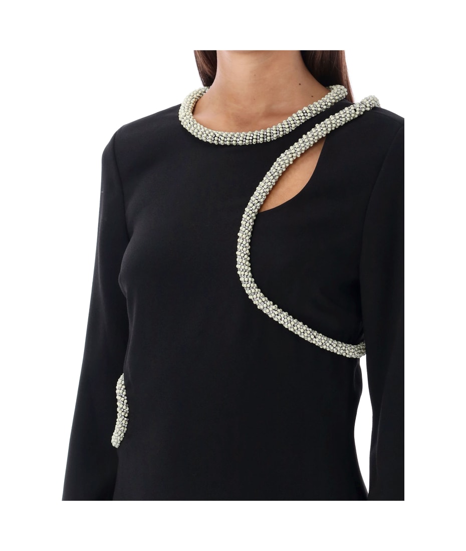 Jonathan Simkhai Katharine Diamante Mini Dress | italist, ALWAYS LIKE A SALE