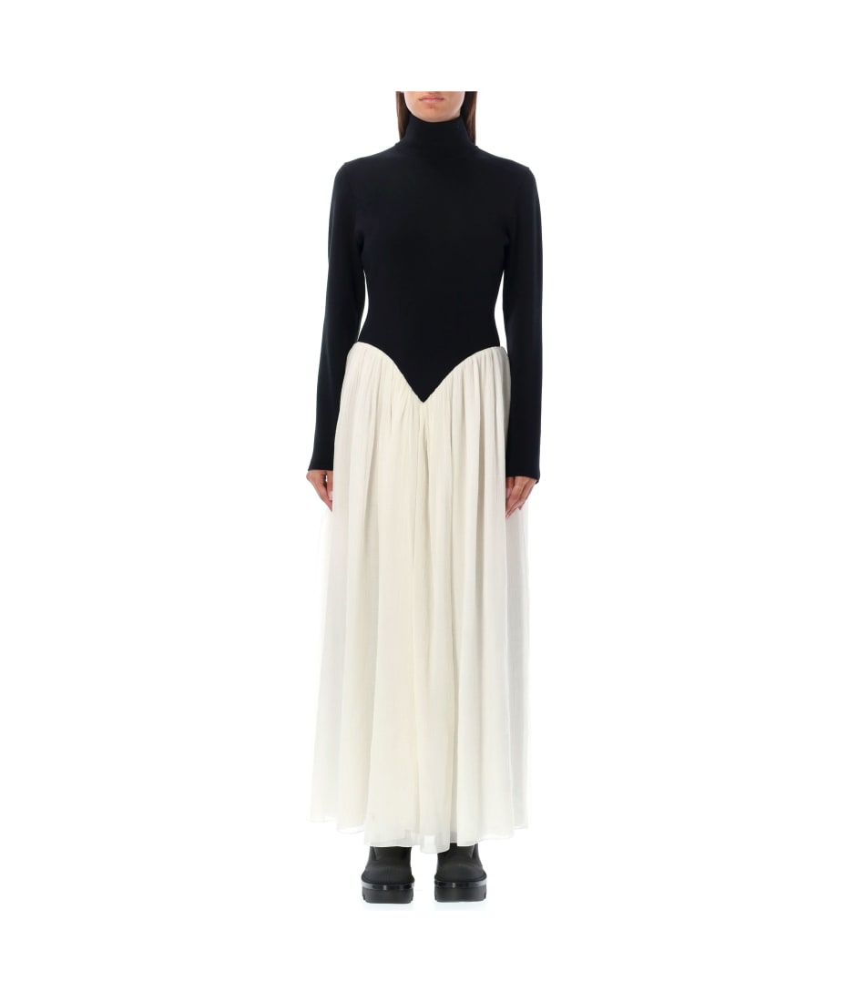 Chlo Turtleneck Maxi Dress | italist