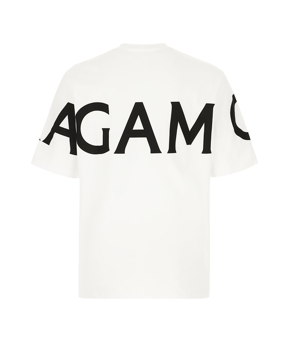 Ferragamo White Oversize Cotton T-shirt | italist