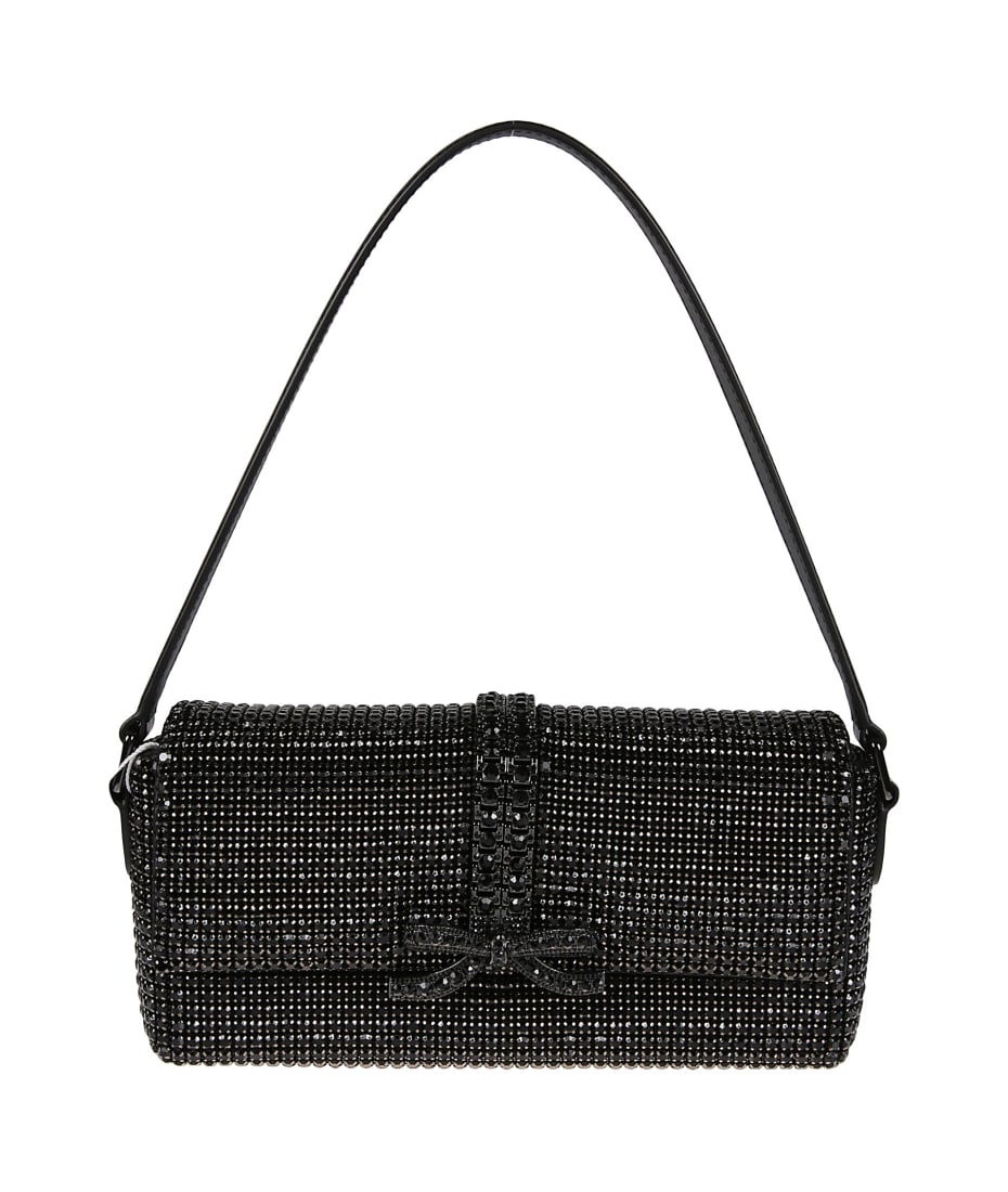【送料&関税込】self-portrait Rhinestone Chainmail Baguette Multi Rhinestone Chainmail Micro Bag – self-portrait-US
