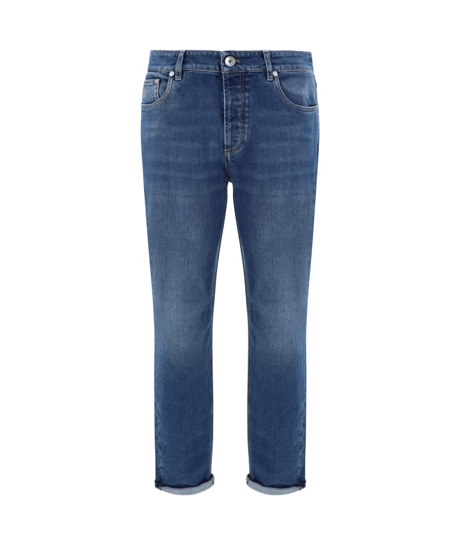デニム・ジーパン Brunello Cucinelli Straight-Leg Jeans In Denim Brunello Cucinelli Straight Leg Jeans | italist