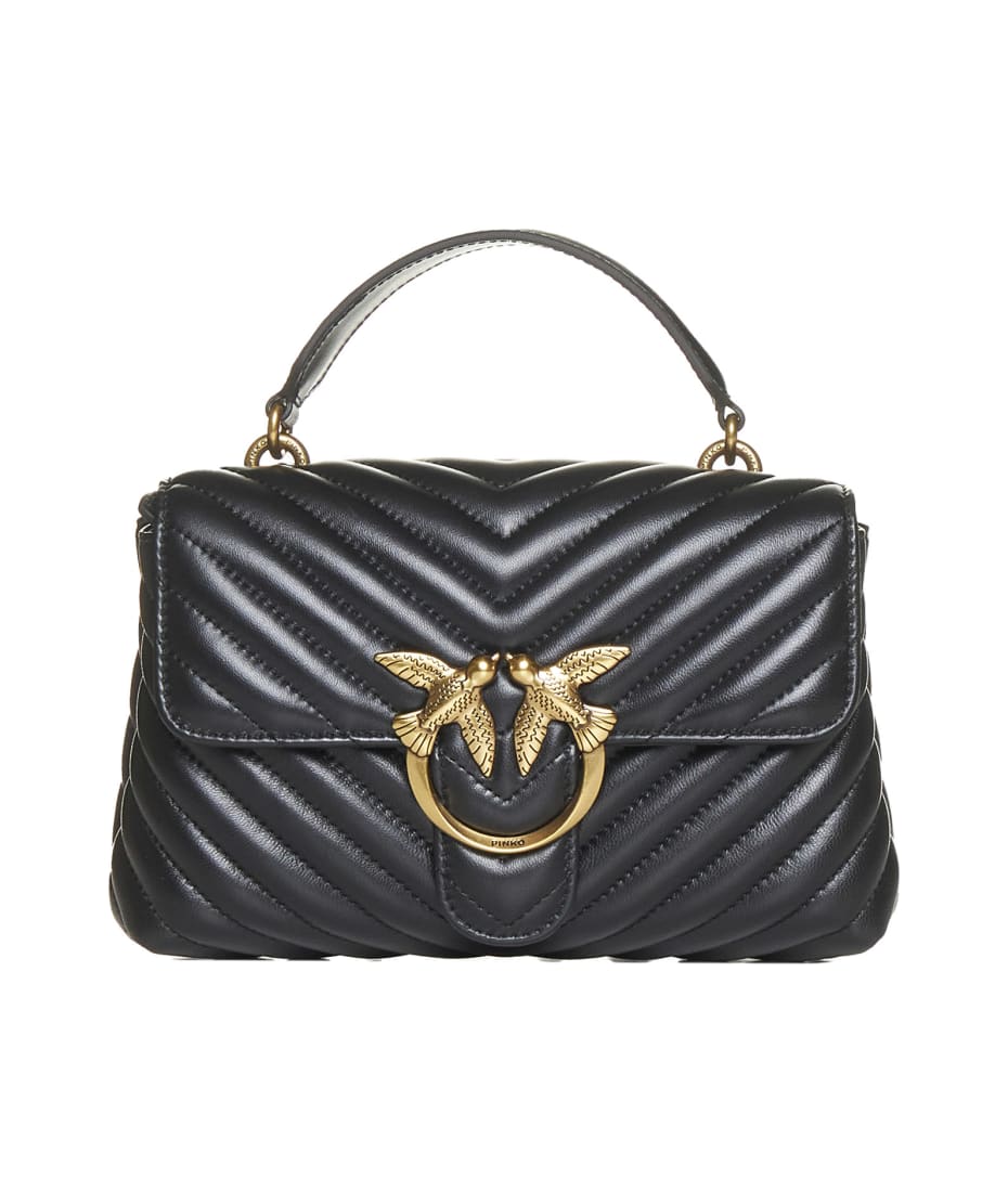 トートバッグ PINKO Love lady matelasse leather handbag Pinko Mini Lady Love Bag Handbag | italist