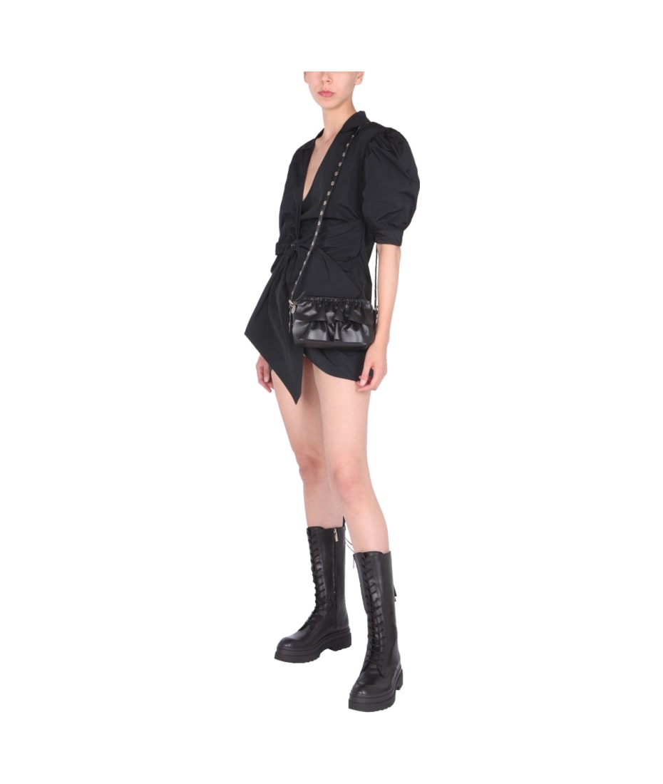 【送料&関税込】RED Valentino Taffeta Dress With Loop RED Valentino Taffeta Dress | italist