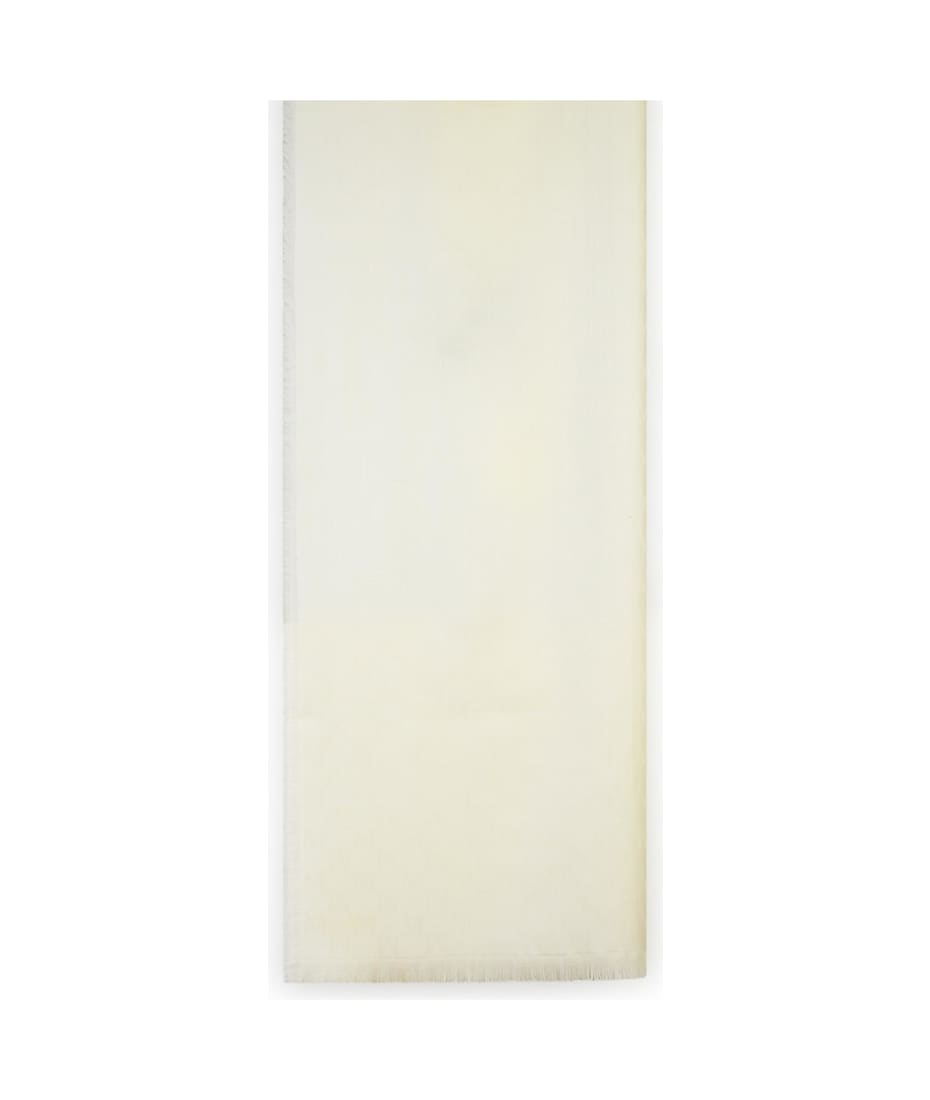 【送料&関税込】Max Mara magico White Wool Scarf Max Mara 'magico' White Wool Scarf | italist