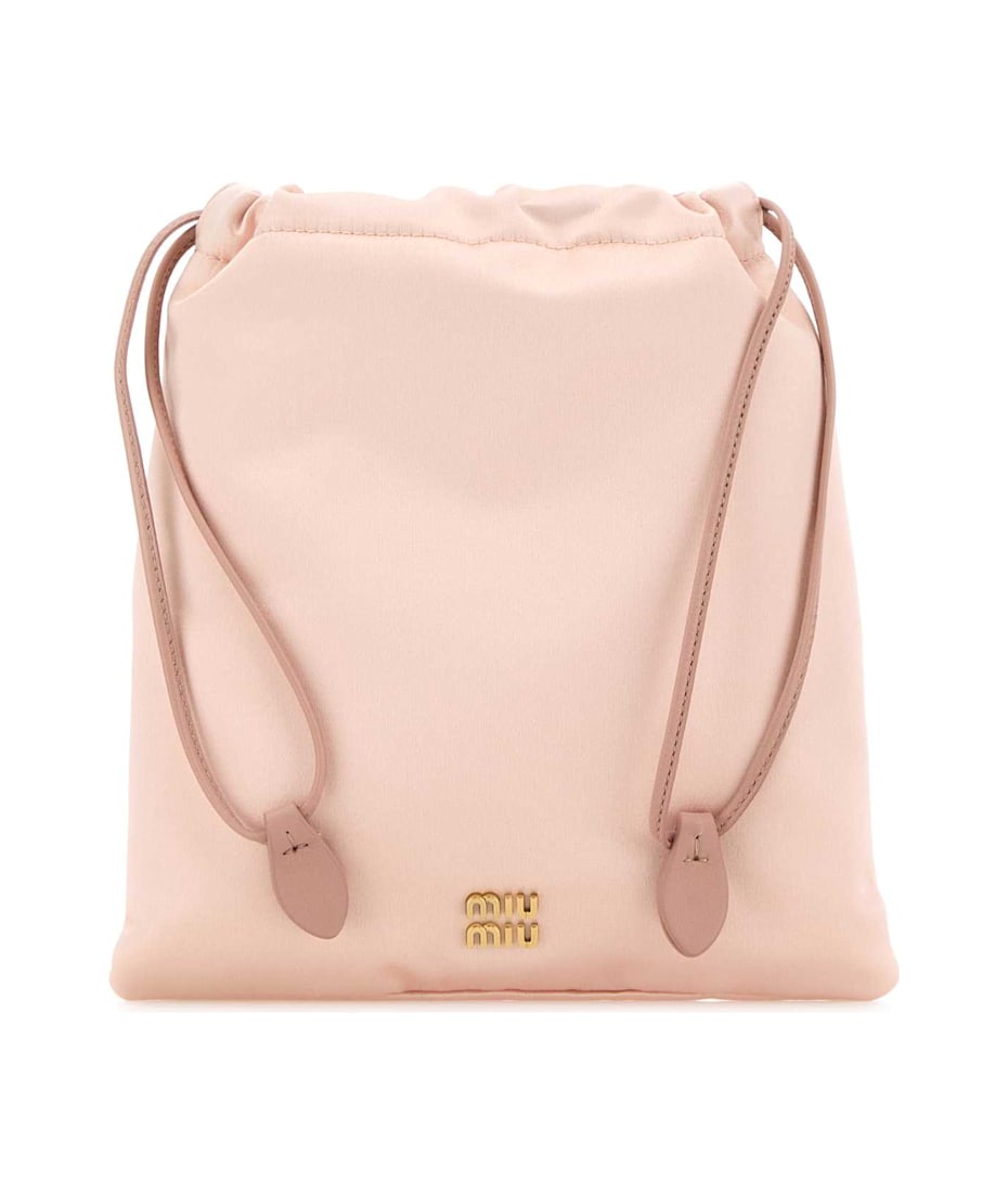 miu miu ピンクプリーツポーチ miu miu ピンクプリーツポーチ