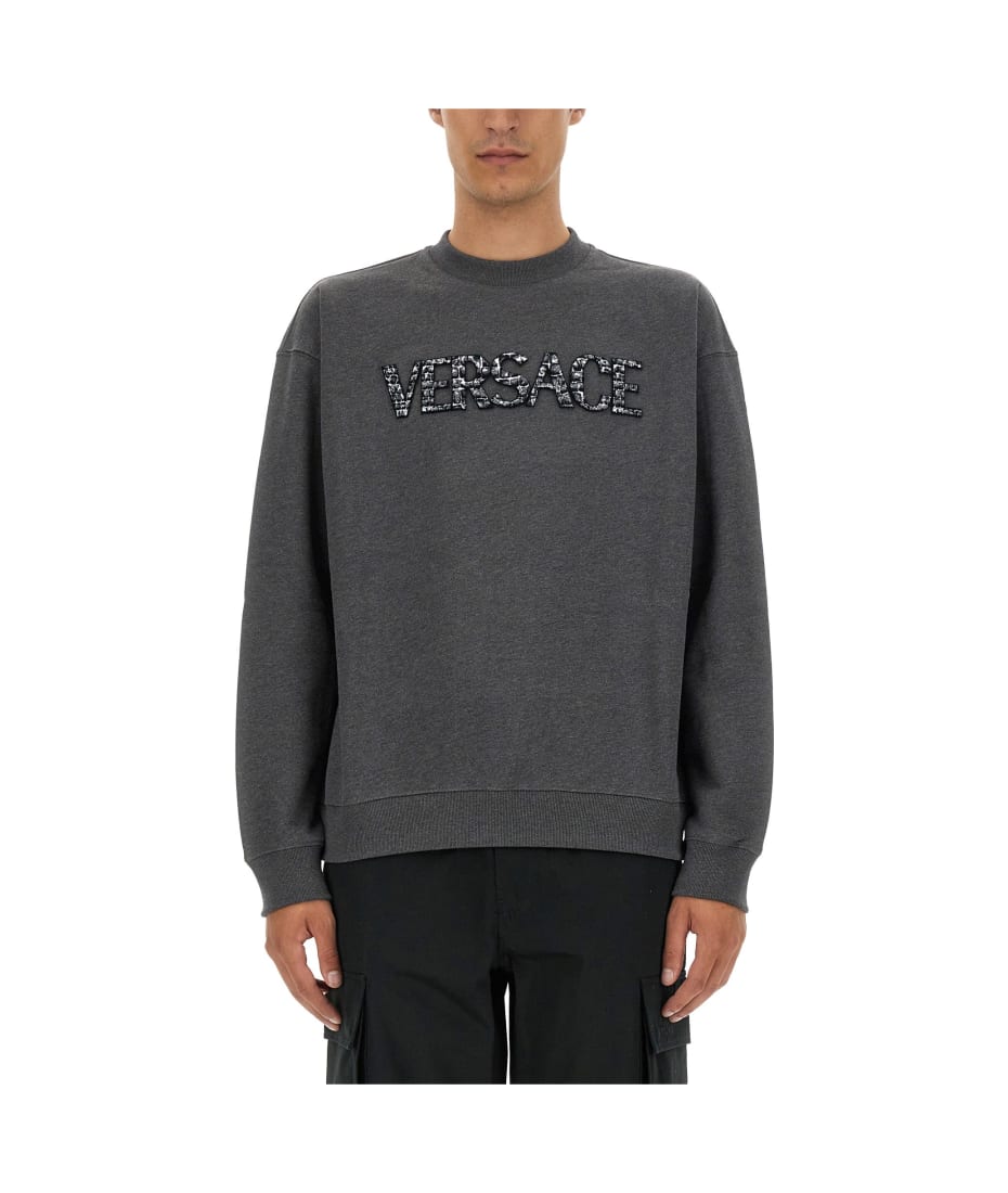 スウェット・トレーナー Versace Sweatshirt With Crocodile Logo Versace Sweatshirt With Crocodile Logo | italist