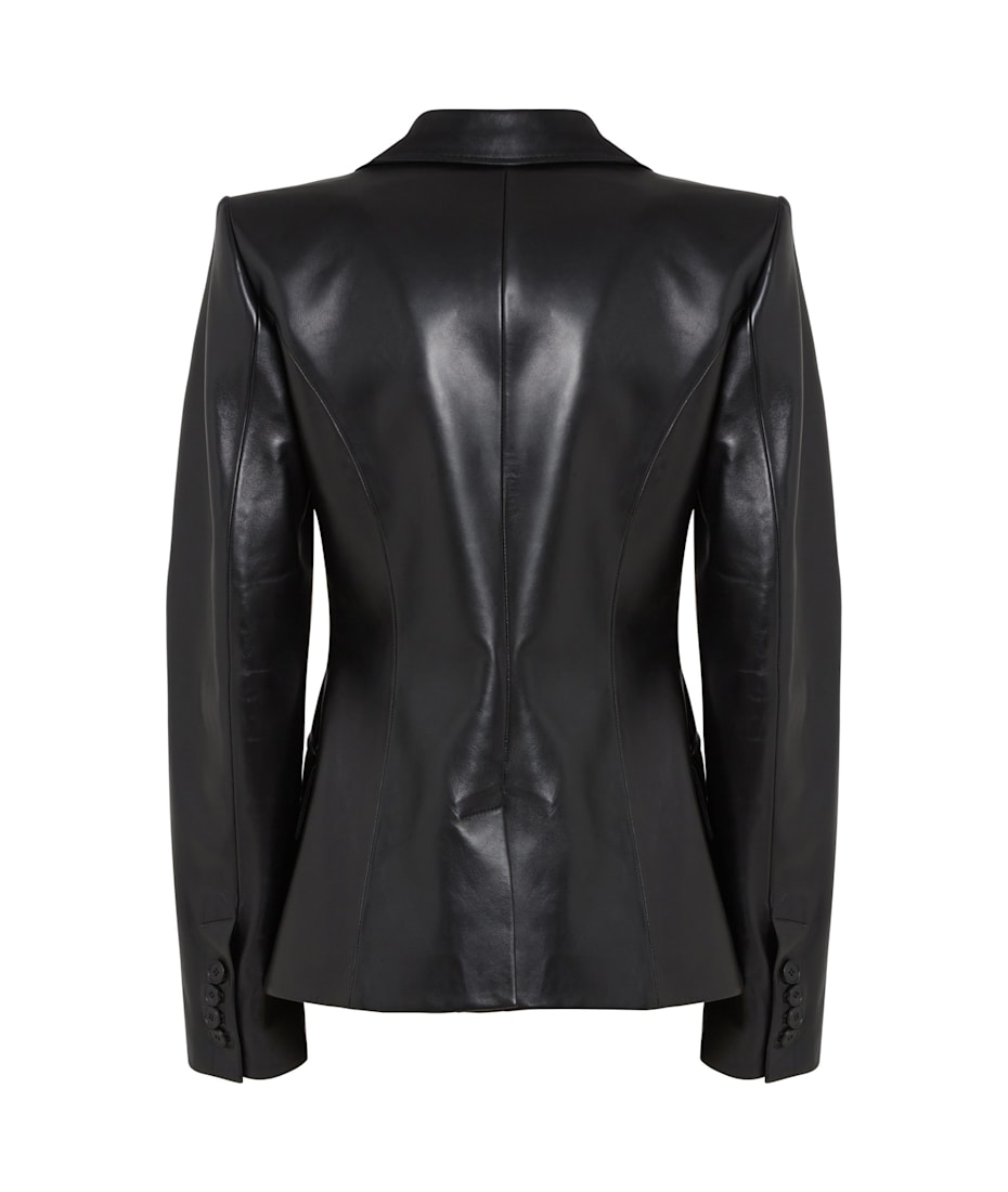 【送料&関税込】Alexander McQueen Single Breasted Long Sleev Alexander McQueen Single Breasted Long Sleeved Jacket