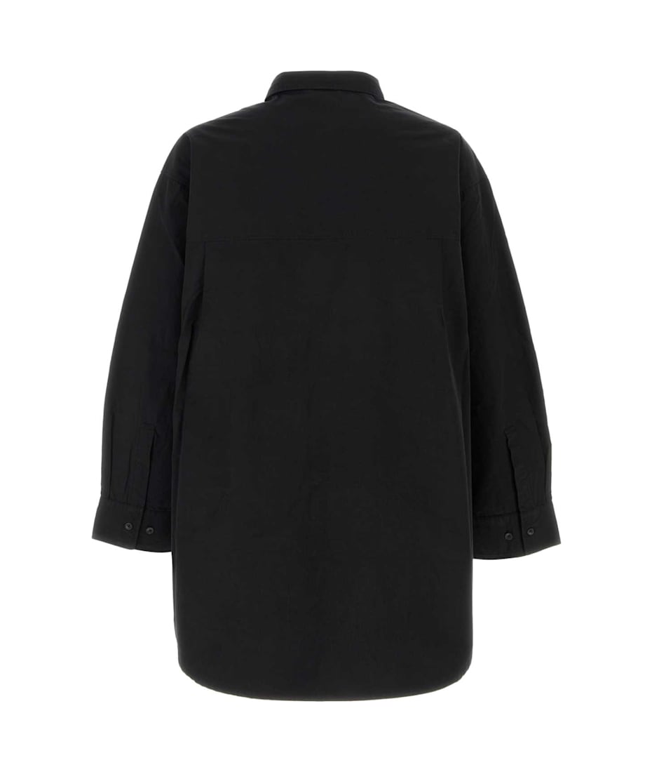 Tシャツ・カットソー ENTIRE STUDIOS Black Poplin Giant Oversize Shirt Entire Studios Black Poplin Giant Oversize Shirt | italist