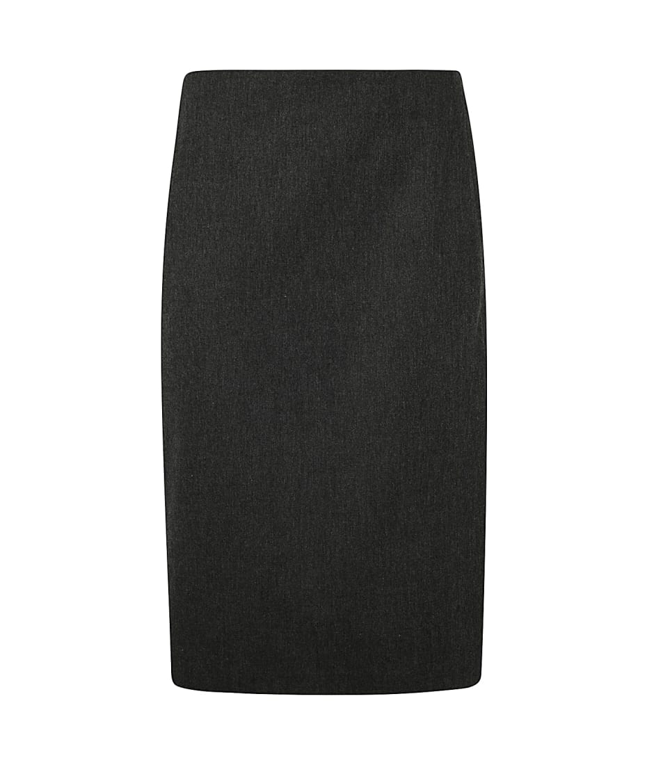 【WOOHWA】ONE SIDE SLIT SK Helmut Lang Asymmetrical Slit Skirt | WWW.HELMUTLANG.COM