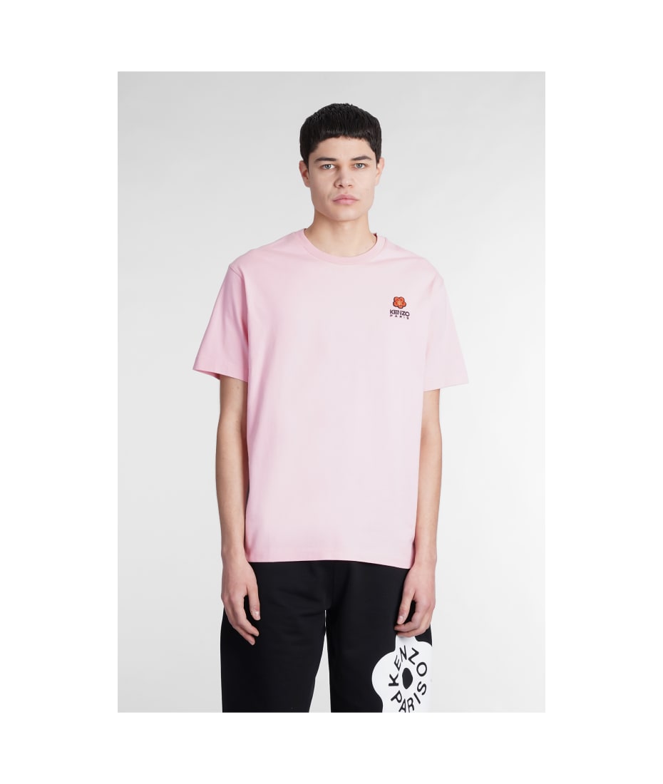 Kenzo T-shirt In Rose-pink Cotton | italist