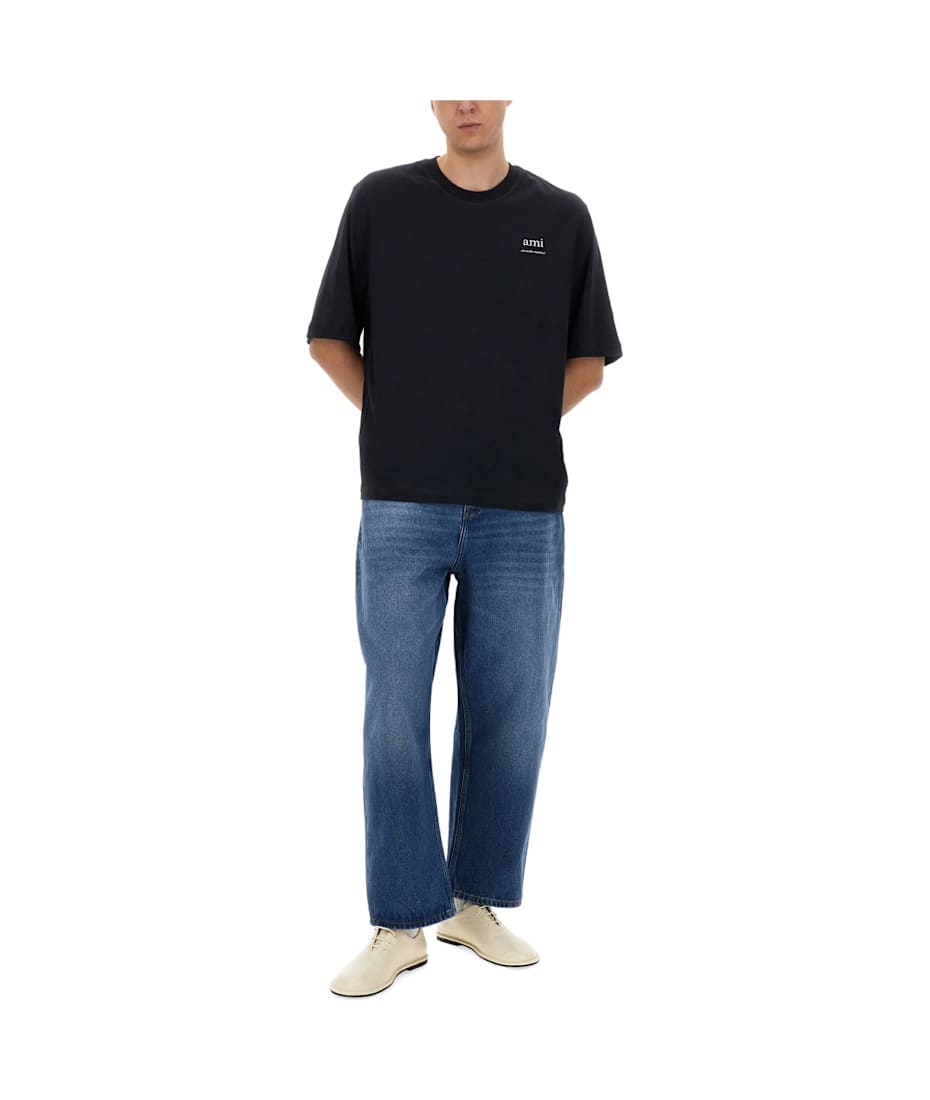 【送料&関税込】T-shirt Ami Alexandre Mattiussi In Cotton Je T-shirt Ami Alexandre Mattiussi In Cotton Jersey | italist