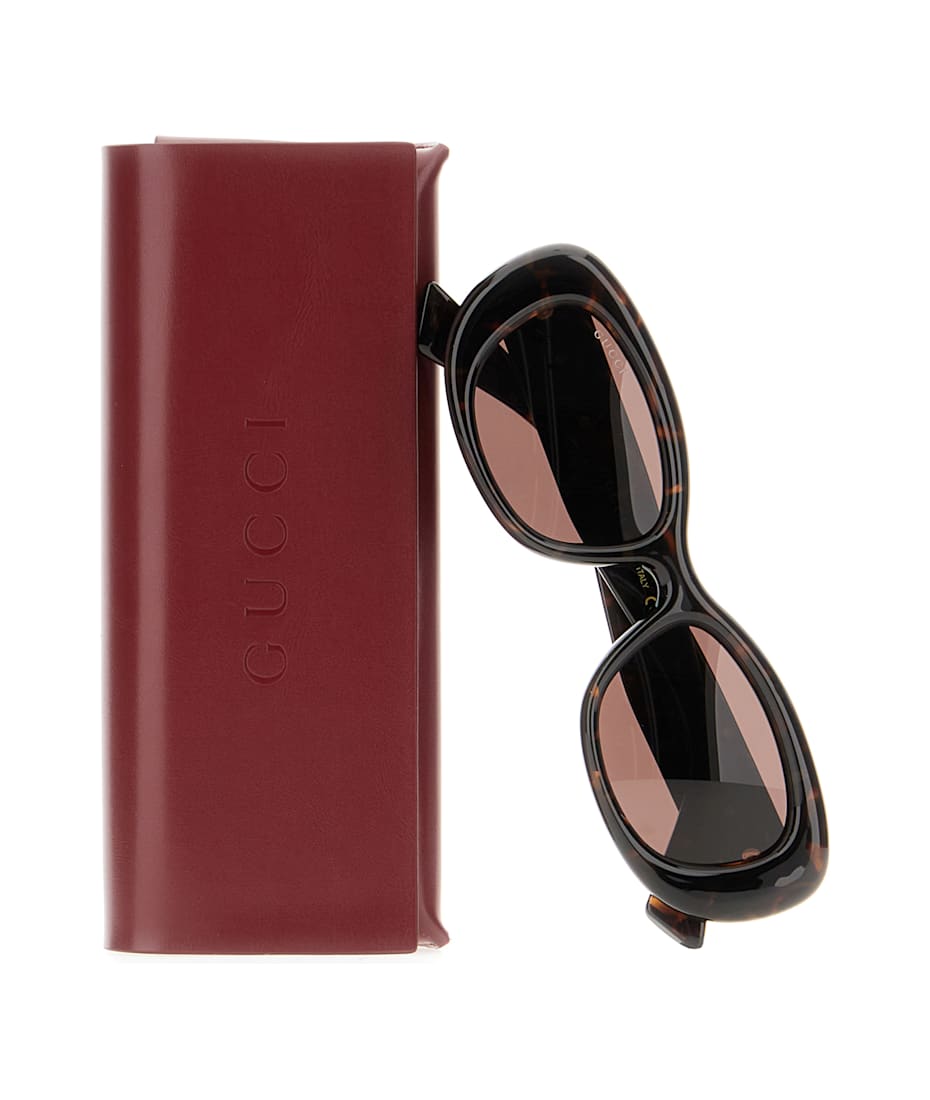サングラス GUCCI PRINTED ACETATE SUNGLASSES Gucci Printed Acetate Sunglasses | italist