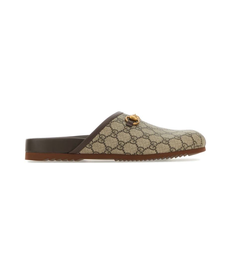 【関税&送料込】Gucci Gg Fabric Slippers Gucci Gg Supreme Fabric Slippers | italist