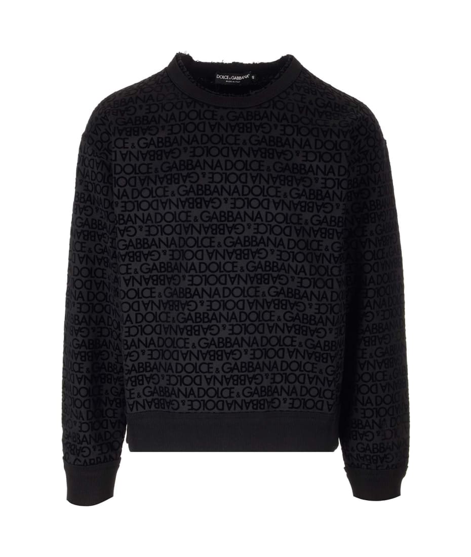 Dolce & Gabbana Sweatshirt With All-over Monogram | italist