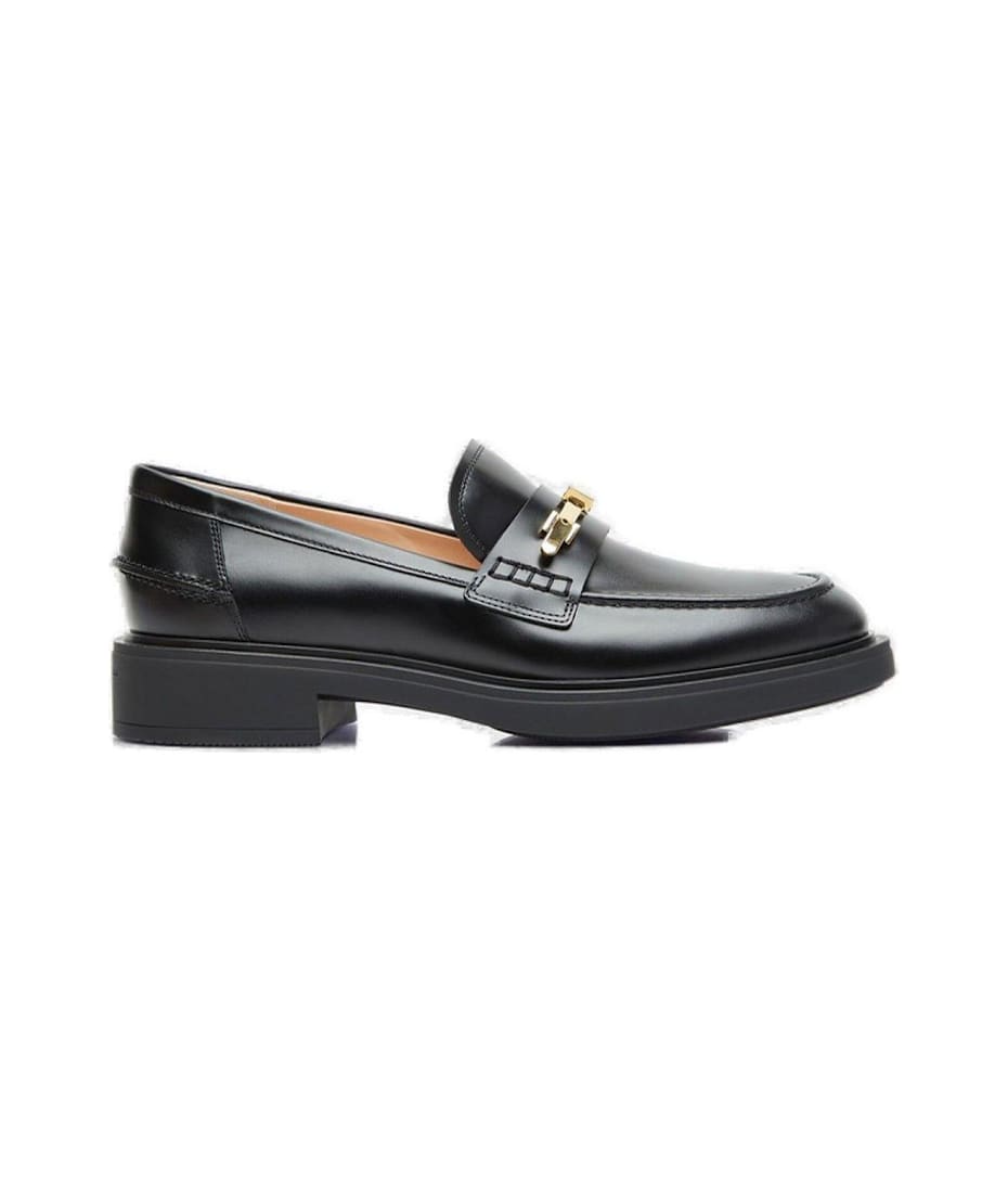 【送料&関税込】Gianvito Rossi Martine Round Toe Loafers Gianvito Rossi Martine Round Toe Loafers | italist