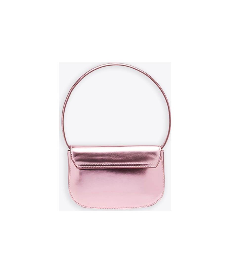 DIESEL 1DR Metallic Shoulder Bag - Pink
