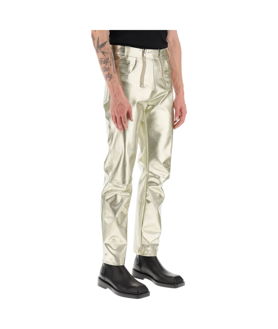 Vinyl trousers outlet uk