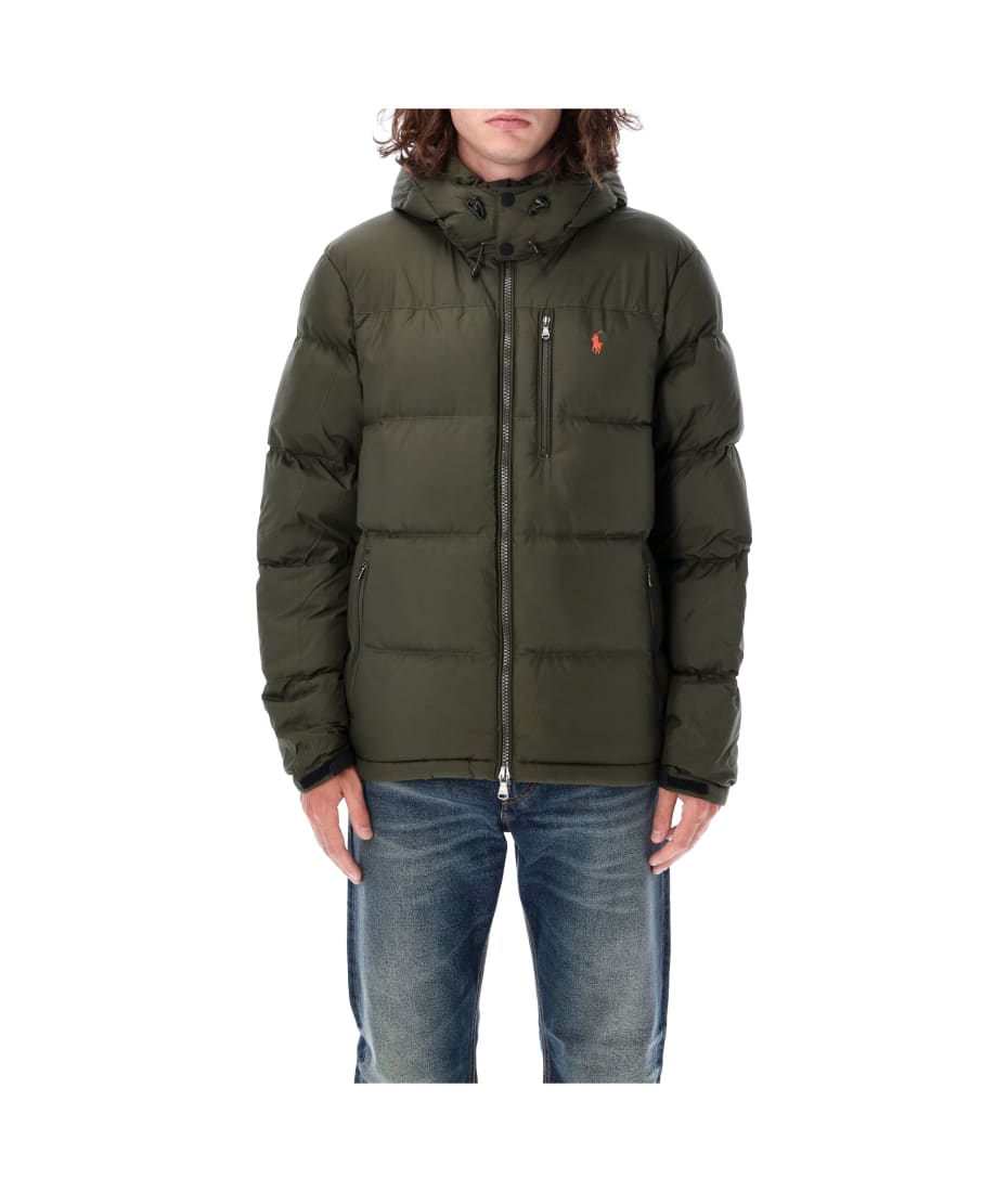 Store Olive Green Polo Ralph Lauren Puffer Jacket