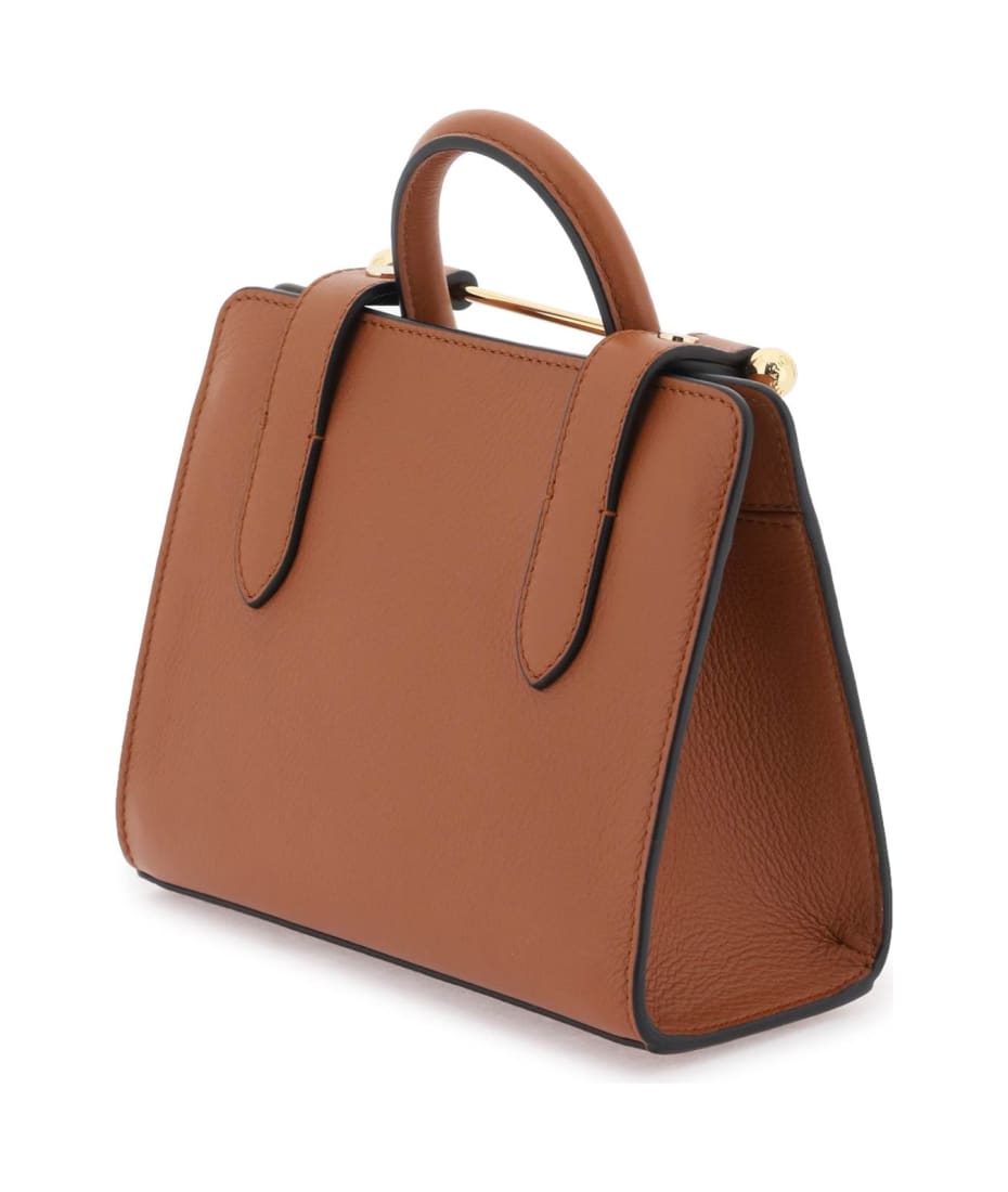 Strathberry - Women's 'Nano Tote' Bag - Brown - Leather