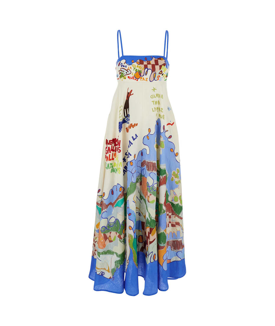 chinese dress ladies Alemais - Alemais Contina Day Dress in Multi 4 / 0 US main image 1