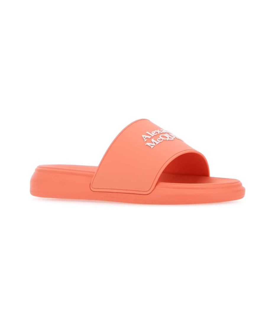サンダル・ミュール ALEXANDER MCQUEEN Salmon Rubber Slippers Alexander McQueen Salmon Rubber Slippers | italist