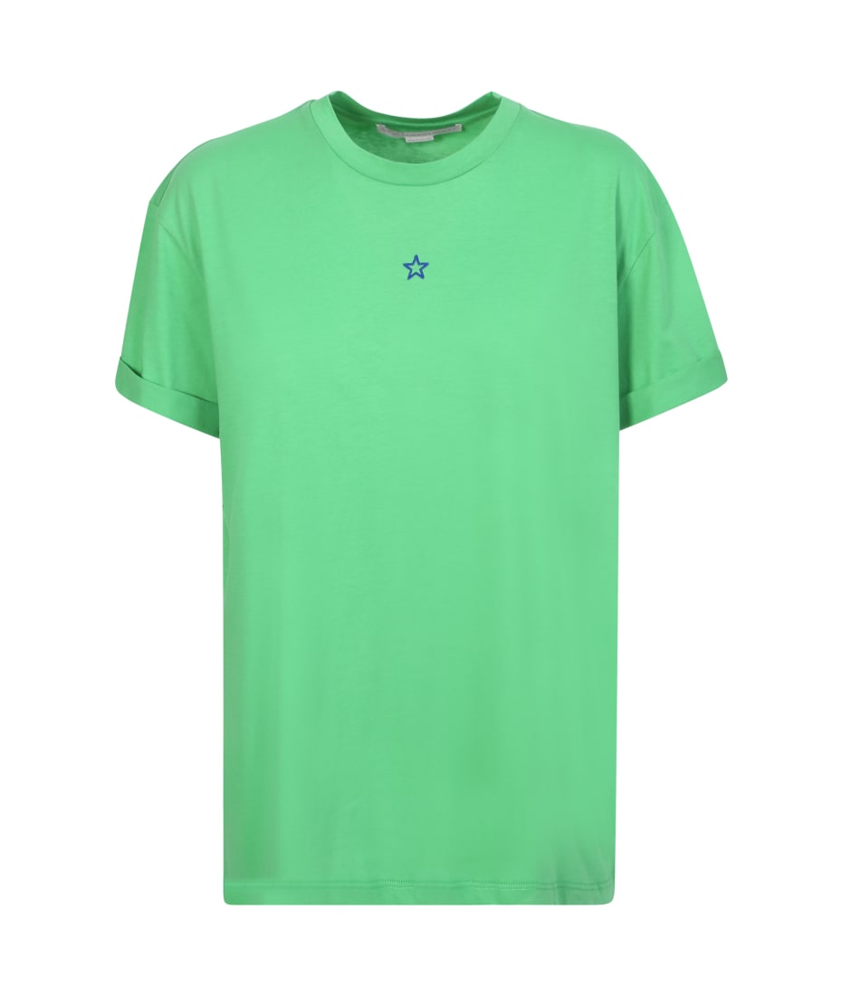 Stella McCartney Mini Star T-shirt Green | italist