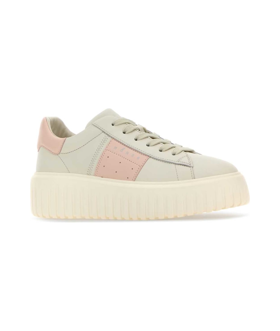 スニーカー HOGAN Two-Tone Nappa Leather H-Stripes Sneakers Hogan Two-tone Nappa Leather H-stripes Sneakers | italist