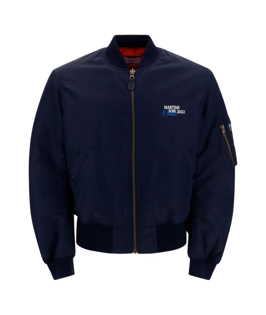 ジャケット・アウター Martine Rose Navy Classic Bomber Jacket Martine Rose Navy Classic Bomber Jacket
