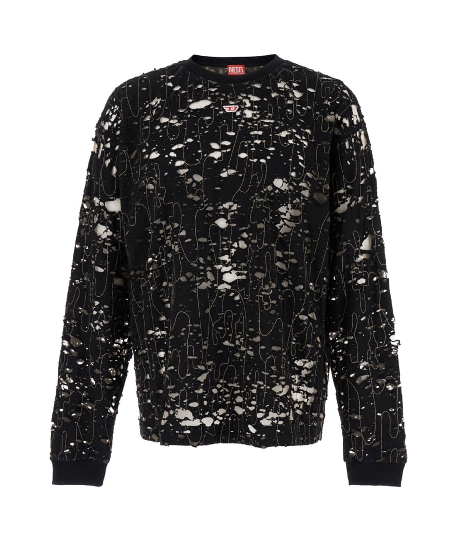 Diesel Jersey 't-boxt-ls-devor' | italist