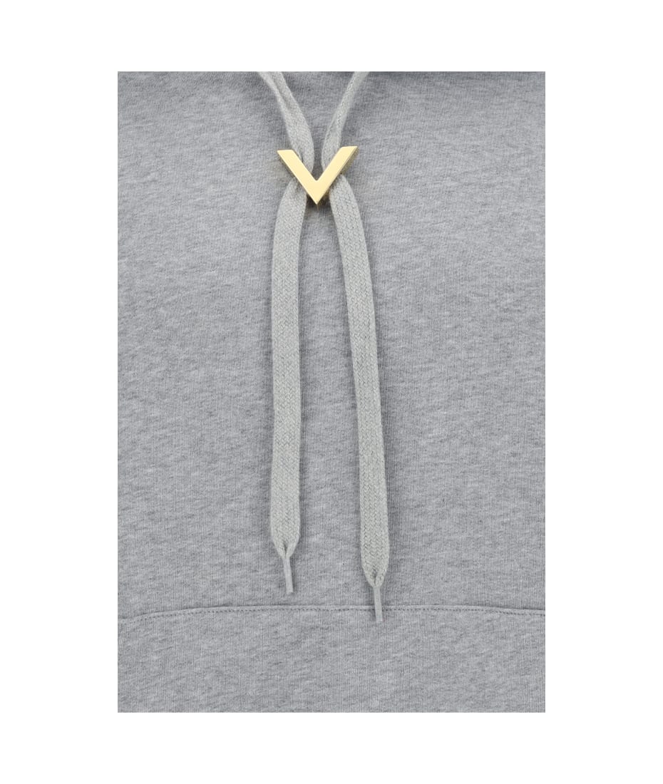 【送料&関税込】Valentino Logo Plaque Drawstring Hoodie valentino-valentino-logo-