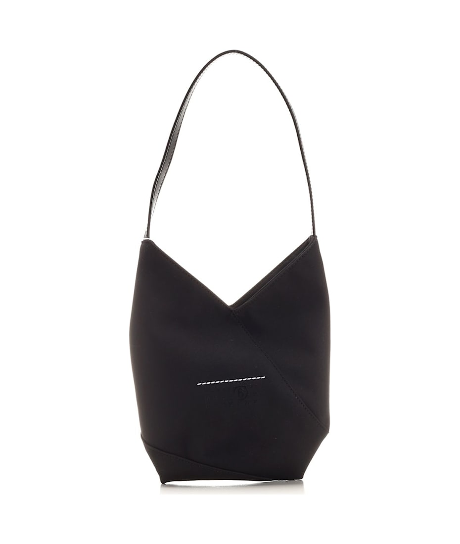 【美品】MM6 Maison Margiela Japanese Bag MM6 Maison Margiela Japanese Leather Tote Bag | Black | FARFETCH