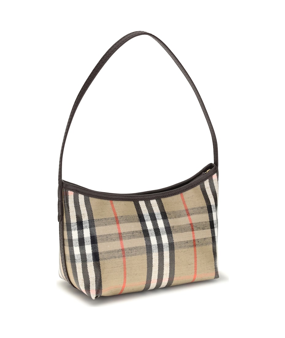 SALE!! BURBERRY◆LS HIGHLANDS BAGUETTE◆8112278166995 Burberry Highlands Check Shoulder Bag | Neiman Marcus