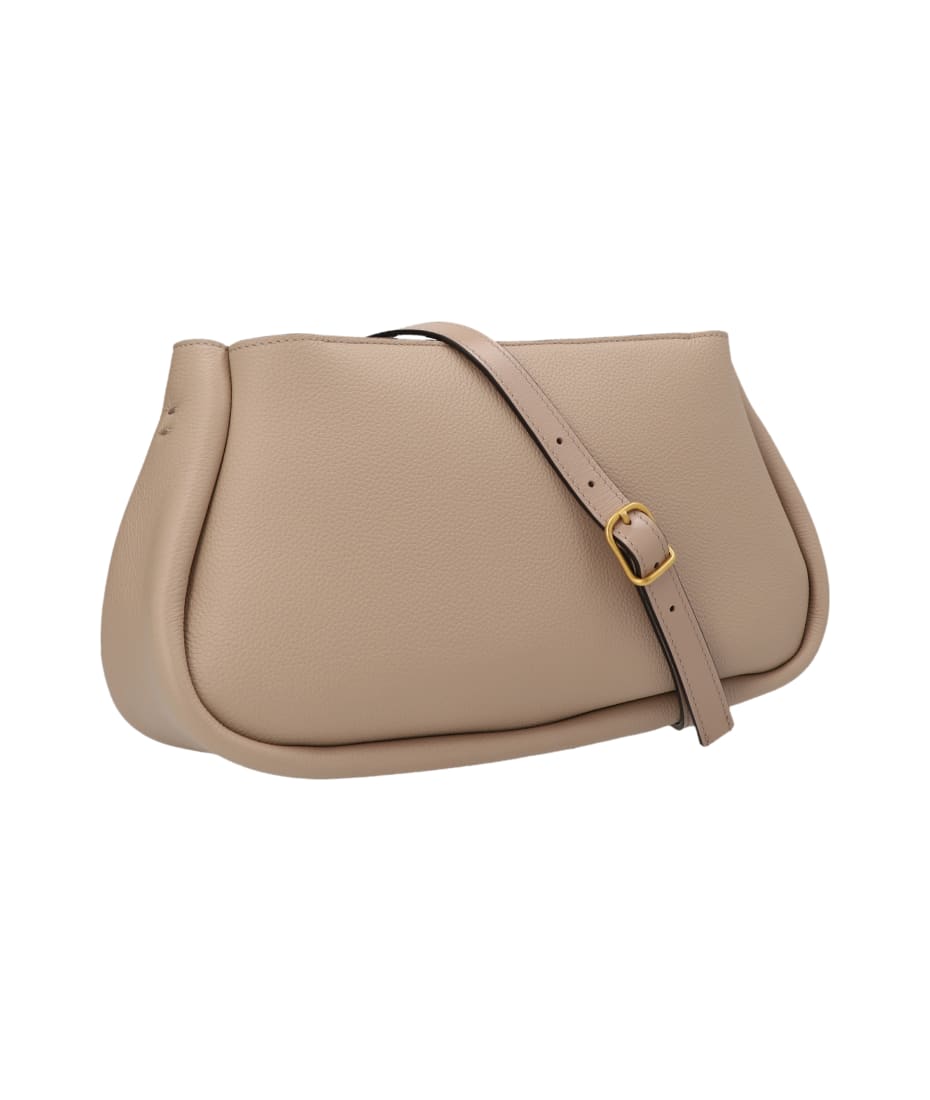 ☆韓国の人気☆【Chloe】☆クロエ MARCIE SHOULDER BAG☆IVORY☆ Chloé - Marcie Abstract White Leather Medium Shoulder Bag