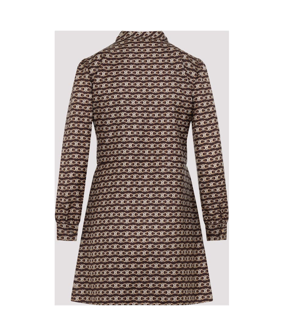 オールインワン・サロペット Celine Mini Robe Lavalliere With Signature Print Celine Mini Robe Lavalliere Papillon ワンピース＆ドレス 通販