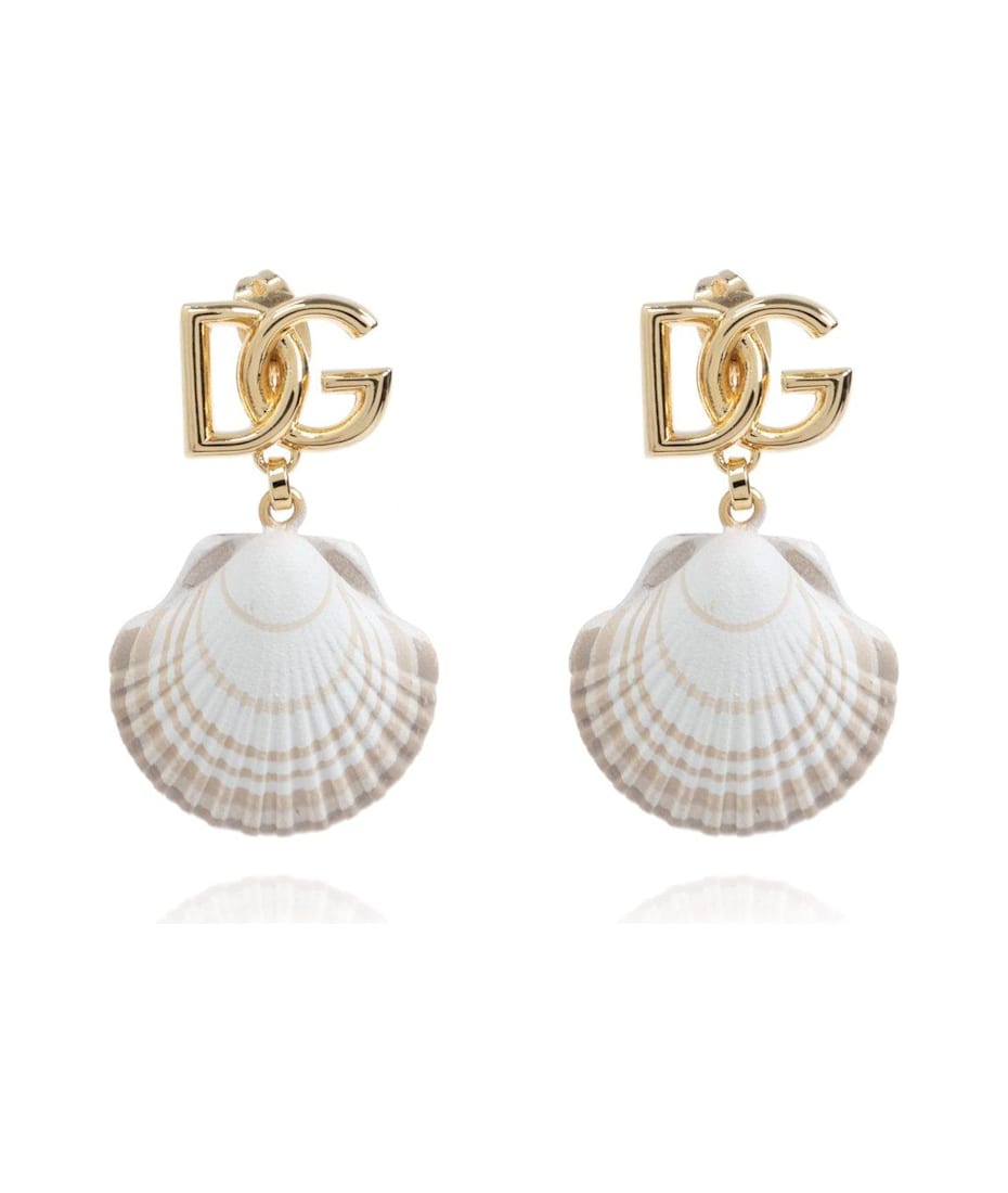 Dolce & Gabbana Dg Logo Lettering Earrings | italist, ALWAYS
